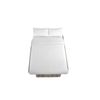 Juego De Funda Nórdica Alexandra House Living Qutun Blanco Cama De 200 4 Piezas