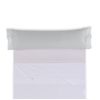 Pack De 2 Fundas De Almohada 100% Algodón Peinado Color Perla 45x80 Cm