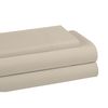 Juego De Sábanas Alexandra House Living Qutun Beige Cama De 200 4 Piezas