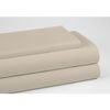 Juego De Sábanas Alexandra House Living Qutun Beige Cama De 200 4 Piezas