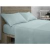 Juego De Sábanas Alexandra House Living Qutun Azul Claro Cama De 135/140 3 Piezas