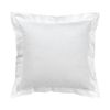 Funda De Cojín Alexandra House Living Qutun Blanco 55 X 55 + 5 Cm 2 Unidades