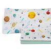 Juego De Sábanas Infantil Polialgodón Space 3 Piezas Para Cama De 90 Cm