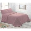 Edredón Comforter Sh Reverso Borreguito Rosa + 2 Fundas Cojin De 50x70 De 150 Cm