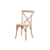 Silla Madera Marron / Crema