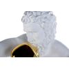 Figura Decoracion Resina/marmol Blanca 33x56x56 Cm