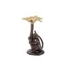 Candelabro Mono Resina 17x16x26 Cm