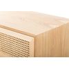 Comoda Madera Con Ratan 95x44x97 Cm