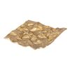 Centro Rough Gold 26x26x6 Cm