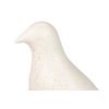 Pajaro Ceramica Blanco 25x10x21 Cm