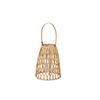 Farol Bambu-metal Natural 25x25x34 Cm