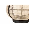 Farol Bambu-lino Natural-negro 33x33x39,5 Cm