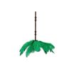 Lampara Techo Plumas Verdes 62x62x174 Cm