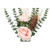 Set 3 Bouquets C/florero Surt H. 37 Cm