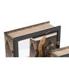 Set 2 Cajas Libro Espejo 21x7x30 / 16x5x24 Cm