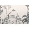 Cojin Taj Mahal Palmeras 45x13x30 Cm