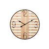 Reloj Pared Metal Madera 60x4,5x60 Cm