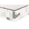 Caja Mdf Gris Blanco 28x18x10 Cm