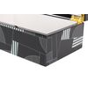 Caja Mdf Negro Gris 20x12x8 Cm