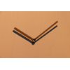 Reloj Pared Metal Espejo 40x3x75 Cm