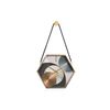 Reloj Pared Metal Cristal 45x6x39 Cm