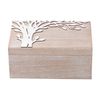 Caja Arbol Natural Blanco 25x16x12 Cm