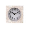 Reloj Arbol Natural Blanco 15x5x15 Cm