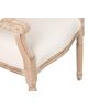 Silla Brazos Lino Beige Patas Roble 55x53x96 Cm