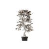 Arbol Bonsai Plateado Con Maceta 75x50x120 Cm