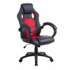 Silla Gaming Valencia|varios Colores|tapizado Piel Sintética|reclinable (color: Rojo)