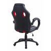 Silla Gaming Valencia|varios Colores|tapizado Piel Sintética|reclinable (color: Rojo)