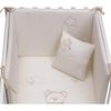 Protector De Cuna Cuore Beige