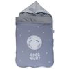 Saco Cuco Polar Good Night Azul Pekebaby