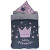 Saco Cuco Entretiempo Little Crown Rosa Pekebaby