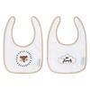 Baberos Bordados Set 2 Pequeño Best Friends Pekebaby