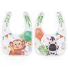 Baberos Estampados Set 2 Pequeño Jungle Pekebaby