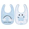 Baberos Estampados Set 2 Mediano Rainbow Dreams Azul Pekebaby