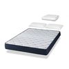 Pack Colchon De Espuma 140x190 Laura  Altura 22 Cm + 2 Almohada Viscoelástica 70x35 + 1 Protector Colchon 140x190 Cm