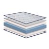 Pack Colchon De Espuma 140x190 Laura  Altura 22 Cm + 2 Almohada Viscoelástica 70x35 + 1 Protector Colchon 140x190 Cm