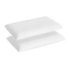 Pack 2 Almohada Juvenil 80x35 - 6 Cm -iscoelástica. Desenfundable. Ergonomica