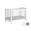 Sabana De Algodon 100% 80x160, Pack De 2 En Gris Perla Y Blanco. Ideal Para Camas Montessori