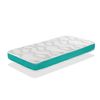 Colchon Cuna Bebe 60x120 Milu Vert - 11 Cm - Núcleo De Espuma Perforado Y Transpìrable