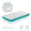 Colchon Cuna Bebe 60x120 Milu Vert - 11 Cm - Núcleo De Espuma Perforado Y Transpìrable