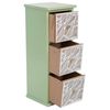 Caja Organizadora Verde Pequeña 14,5x13x35,5