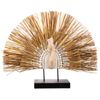 Figura Pavo Real 64x12x53