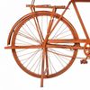 Recibidor Bicicleta De Madera Y Metal Lacado Color Cobre 198x50x94