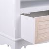 Mueble Bajo De Madera Blanco 100x42x61