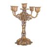 Candelabro Dorado 17x17x25.5