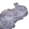 Elefante Decorativo De Magnesio Gris 35x26x40