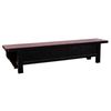 Mueble Bajo De Madera Rojo 157x32x42